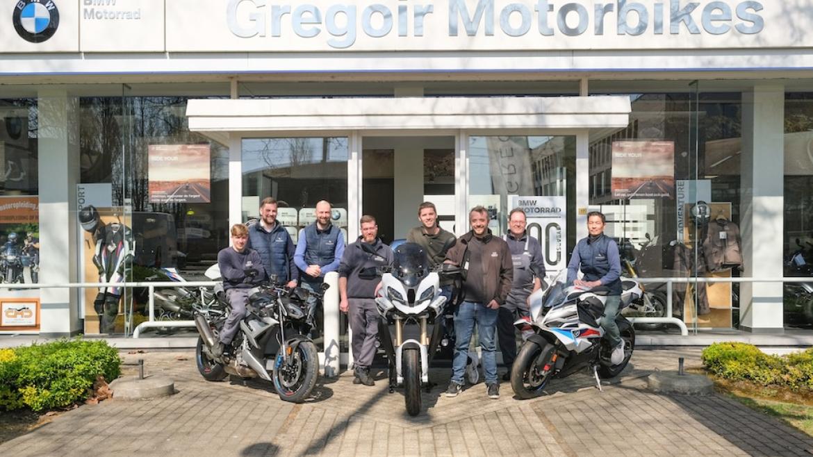 Gregoir nu ook uw officiële BMW Motorradverdeler!